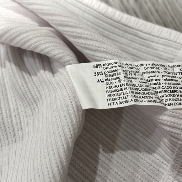 Zara Open Rib Shirt - Picture 6 of 7